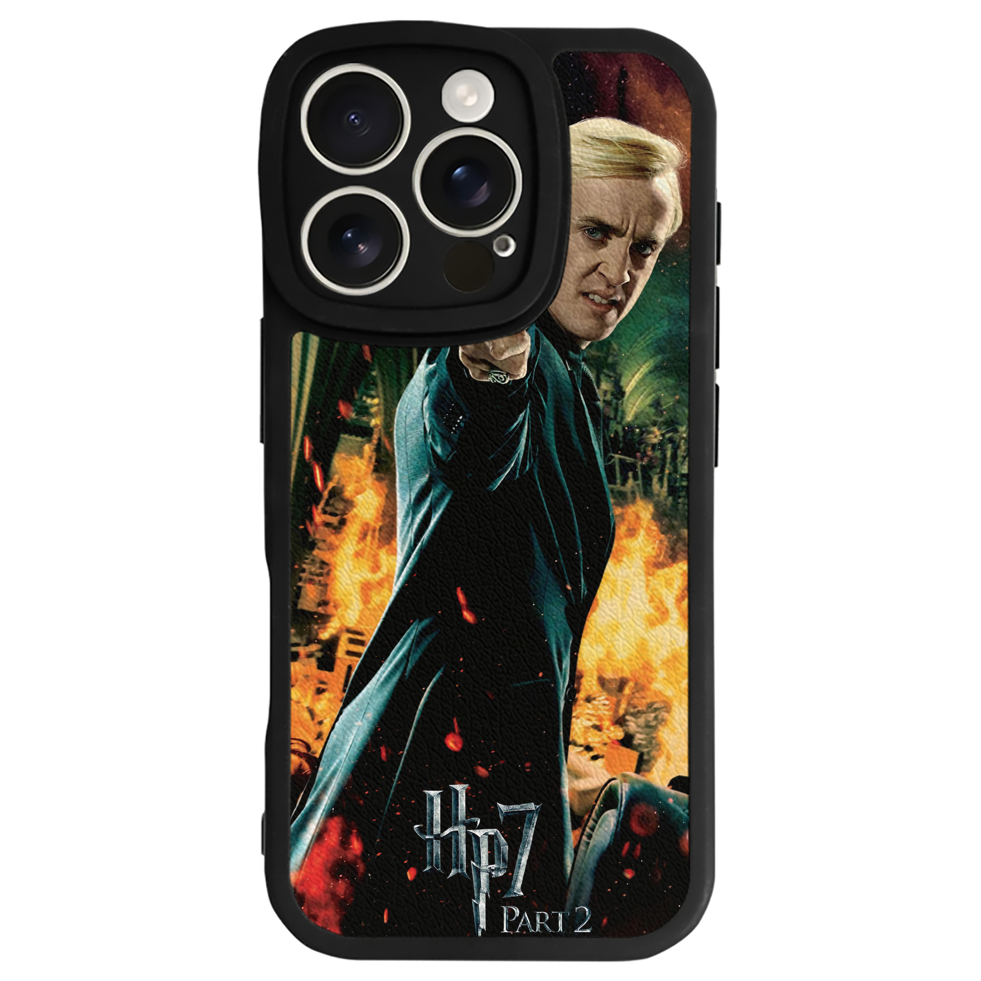 （画像用） Harry Potter ハリー・ポッターシリーズ 【iPhone 16シリーズ対応】シリコンスマホケース（レザー調） 材質：シリコン